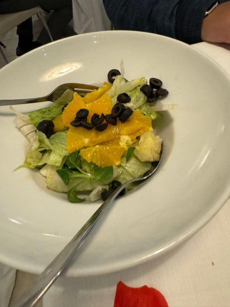 Insalata di finocchi, arancia e olive nere – L'Ulivo del Conero